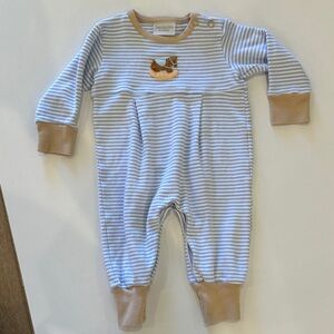 Squiggles by Charlie rocking horse baby outfit, size 0/3 mo.
